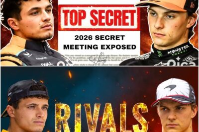 Are Norris and Piastri’s Secret Tensions Pushing McLaren to the Edge? New revelations point to a growing rift between the two drivers that could disrupt the 2025 season. Could this be the breaking point for McLaren’s dominance in Formula 1?