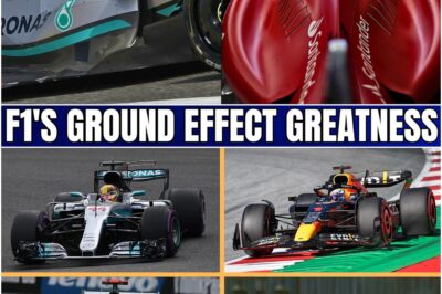 Exclusive: Inside the Untold Story of F1’s Ground Effect Era (2022–2025) – The Radical, Controversial, and Possibly Illegal Innovations That Could Change the Sport Forever… and Why No One Is Talking About Them