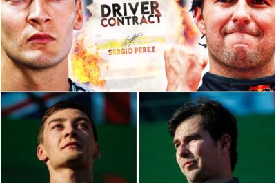 Perez Officially Seals F1 Comeback, Yet Russell Sparks Chaos Across the Grid With Alarming Hints About His Next Move — Is He Planning to Quit, Change Teams, or Hide a Shocking Secret? Tension Escalates as Insider Rumours and Backroom Deals Threaten to Reshape the Entire 2025 Season!