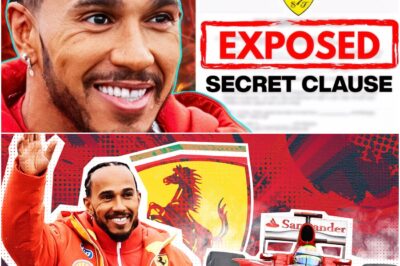 Mystery deepens: A supposed Ferrari escape clause buried in Lewis Hamilton’s new contract is fuelling wild speculation. Could it let him walk away earlier than anyone imagined, shaking the sport to its core? Insiders claim this twist might just change the destiny of Formula 1.