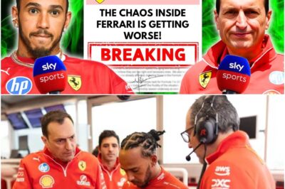 Ferrari Faces Unrest After Leak Exposes Hamilton’s Heated Row With Engineer Just Hours Before Dutch GP, Raising Questions Over Team Unity, Strategy Breakdowns, And Whether The Legendary Scuderia Is Entering One Of Its Most Turbulent Moments In Recent Formula One History.