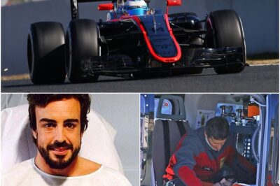 Fernando Alonso’s frightening concussion after a horrifying McLaren crash has sent shockwaves through the Formula 1 paddock, with medical experts raising urgent doubts about his immediate health, his ability to continue racing at the highest level, and whether this shocking incident could spell the premature downfall of the Spanish superstar.