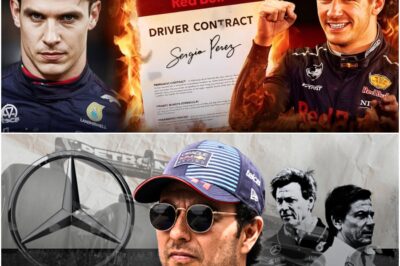 Perez’s sensational Formula 1 comeback has been officially confirmed, shaking up the paddock and throwing the spotlight on George Russell, whose Mercedes future now looks increasingly uncertain as speculation grows about whether he can hold on to his seat amid rising pressure and dramatic shifts in the driver market.