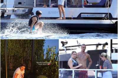 David Beckham grabs Victoria’s bum on family yacht break as Nicola Peltz makes dig!