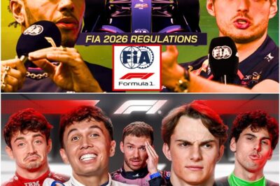 An F1 Revolution or a Race to Ruin? Drivers on Edge as 2026 Regulations Spark Fears for the Sport’s Soul