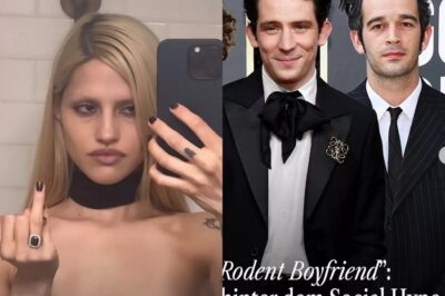 Matty Healy’s fiancée Gabbriette pokes fun at rat taunts and embraces ‘hot rodent boyfriend’ trend