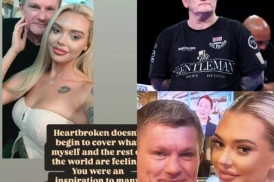 Ricky Hatton’s ex-girlfriend ‘heartbroken’ as she brands late boxer an ‘inspiration’