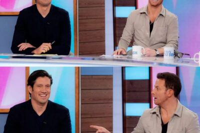 Joe Swash tells Vernon Kay ‘don’t talk to my wife like that’ as he hits out over Stacey Solomon