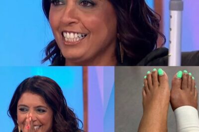 Loose Women’s Sunetra Sarker ‘unable to walk’ after freak accident