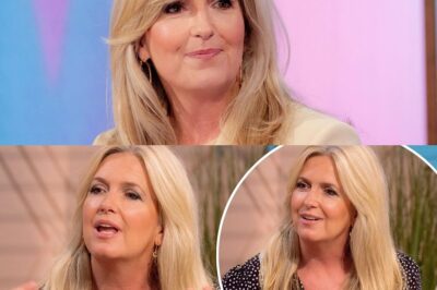Penny Lancaster says ‘crazy’ menopause symptoms left her hiding away
