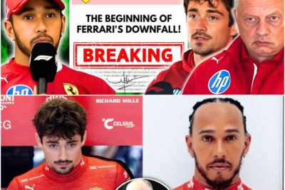 Major Turmoil at Ferrari: Lewis Hamilton Lifts the Lid on Leadership Crisis, Exposing a Serious Issue That Has Devastated the Team