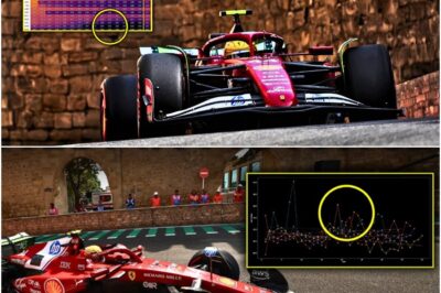 The Baku Fracture: Lewis Hamilton’s Telemetry Data Reveals a Shocking Truth About Ferrari’s Crumbling Authority
