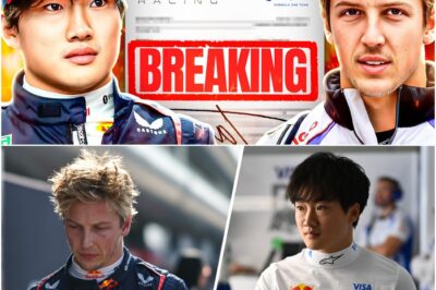 SHOCK: Red Bull’s Dramatic Statement Threatens Tsunoda and Lawson’s Futures – Is a Surprise Shake-Up Imminent?