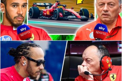 Hamilton’s Shocking Revival in Baku: The Secret Behind Vasseur’s Fury and Ferrari’s Turning Point