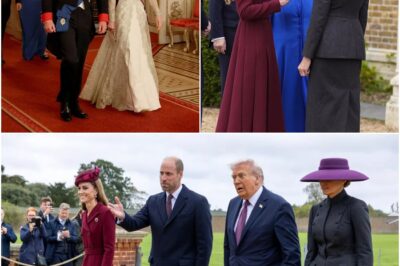 Queen Camilla ‘tells Kate Middleton to move’ in awkward Melania Trump moment!
