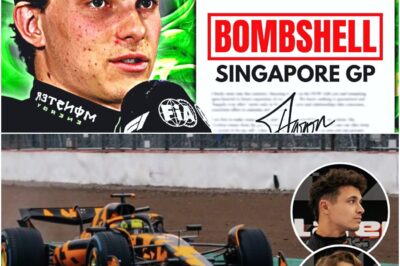 Oscar Piastri Drops Psychological Warhead on Norris and McLaren, Daring the F1 Grid to Break Him Ahead of Singapore GP