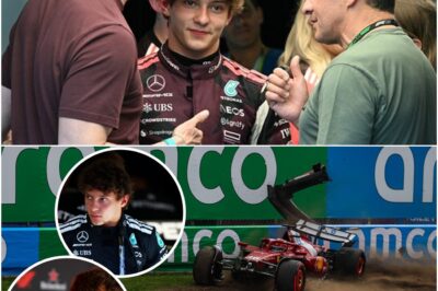 Mercedes make Kimi Antonelli decision after Charles Leclerc crash as barren run goes on!