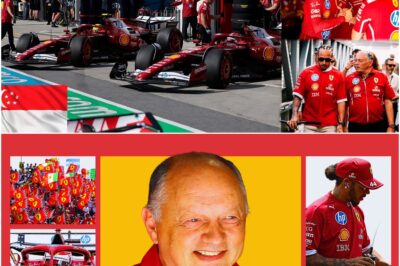 THE ABANDONMENT: How Ferrari’s Decision to Scrap the 2025 Car Has Turned Singapore Into a Reckoning for Hamilton and Leclerc