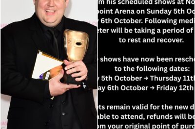 Concerns for Peter Kay as comic hospitalised and forced to postpone tour!