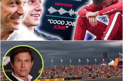 A Storm at Mercedes: Antonelli’s Controversial Crash and Toto Wolff’s Shocking Statement on Red Bull’s Future