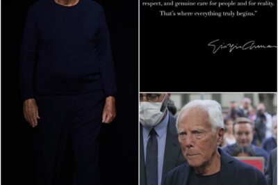 Tributes pour in as fashion designer Giorgio Armani dies aged 91!