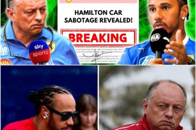 Ferrari’s Dirty Laundry Exposed: Fred Vasseur Blames Sabotage for Hamilton’s Trouble at the Dutch GP – What Does This Mean for Ferrari’s Reputation and Their Chances in the 2025 Championship?