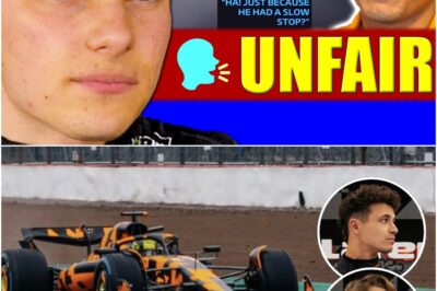 Piastri’s Explosive Reaction to McLaren’s Team Orders: What Went Wrong?” Piastri has become visibly upset following McLaren’s team orders, with tensions rising within the team. The young driver’s fiery outburst has sparked speculation—could this cause a rift within the team, or was this a simple misunderstanding? What’s the real story behind the drama?