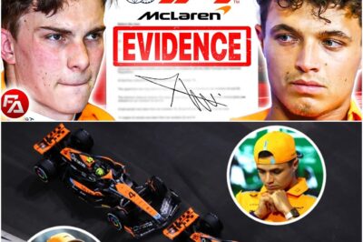 McLaren’s recent move against Oscar Piastri has stunned the racing world, as new evidence emerges that forces the team to rethink their plans. This revelation could turn everything upside down for Piastri’s future at McLaren, and fans are eager to see how the situation unfolds in the coming weeks.