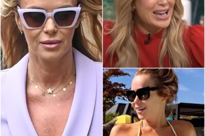 Amanda Holden shows off ‘s.e.x.y figure’ as she enjoys the ‘end of summer’ in a hot tub!