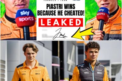 Oscar Piastri’s breathtaking performance at Zandvoort earned him the top spot in qualifying, but Lando Norris didn’t hold back, accusing his teammate of cheating. This unexpected twist has left fans questioning the integrity of the results and whether Piastri’s win is legitimate.