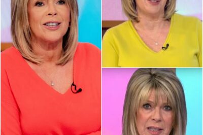 Ruth Langsford, 65, cruelly trolled as she goes bare-faced in plunging robe!