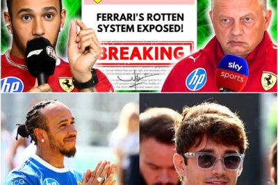 “MONZA GP Chaos: Hamilton’s Explosive Anger Takes Ferrari by Surprise, Vasseur REMAINS Silent!” Hamilton’s anger after the Monza GP took everyone by surprise, sparking a chain of events that left Ferrari shaken. Vasseur’s quiet response only fueled speculation, making the whole drama even more intense as the team struggles to regain its footing amidst this emotional upheaval.