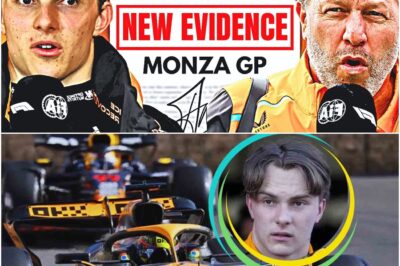 “McLaren in Crisis: Shocking New Evidence of Oscar Piastri’s Team Strategy EXPOSED at Monza, Causing Major Tensions!” Tensions within McLaren have reached boiling point following the unexpected revelation of new evidence regarding Oscar Piastri’s team strategy at Monza. The bombshell has left the team and fans stunned, and questions are now swirling over the internal power struggles and impact on future performances.
