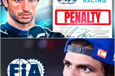 FIA Under Fire: Controversial Penalty Reversal for Carlos Sainz Sparks Outrage and Questions of “Selective Justice” in Formula 1