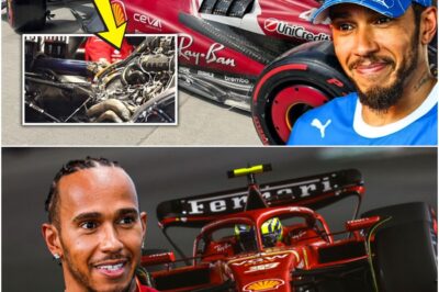 Ferrari has shaken the F1 world with the announcement of a revolutionary new engine, and Hamilton’s reaction says it all. Could this powerful engine truly make Ferrari unbeatable in the upcoming races? The racing community is buzzing, and Hamilton is certainly not taking this news lightly.