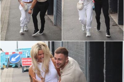 Kerry Katona puts on animated display with Celebs Go Dating toyboy boyfriend!