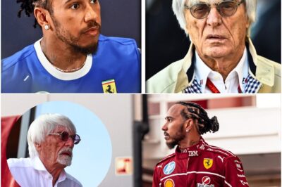 Bernie Ecclestone DROPS a bombshell about Hamilton’s time at Ferrari, revealing shocking details about the challenges he faced behind the scenes. From unexpected performance issues to unspoken tensions, this revelation will completely change the way we view Hamilton’s stint at the Scuderia.