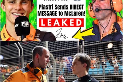 Betrayal in the Fast Lane: Explosive Leak Reveals Oscar Piastri’s Accusations of Sabotage Inside McLaren