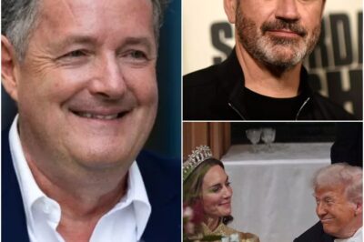 Piers Morgan ignores Jimmy Kimmel axing and fawns over Trump and Kate Middleton at banquet!