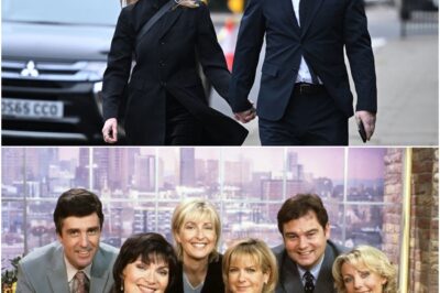 Fiona Phillips’ husband shares snap of her at work with John Stapleton in moving tribute!