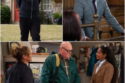 Deadly danger for Leo in Emmerdale spoilers as April slips up, Robert’s mystery man arrives and Gabby catches Vinny in court!