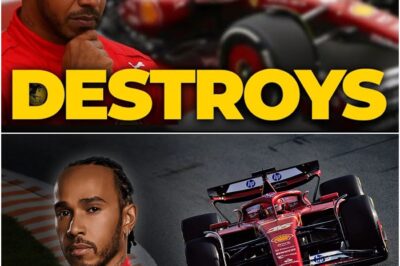 Lewis Hamilton “Destroys” Ferrari With Shocking Statement After Baku Grand Prix Disaster