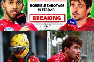 FERRARI IN TURMOIL: DID HAMILTON DELIBERATELY SABOTAGE LECLERC AT THE AZERBAIJAN GP?