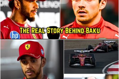 Lewis Hamilton Reveals the Real Reason Behind Defying Ferrari’s Team Orders in Baku: A Battle Between Survival and Internal Betrayal