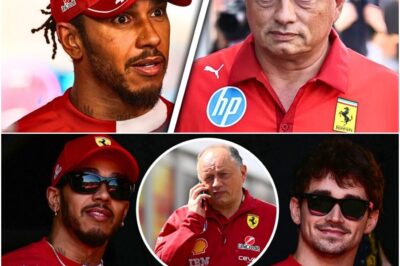 Ferrari’s Baku Nightmare: Vasseur’s Shocking Admission Exposes Deep-Seated Failures as Hamilton and Leclerc Face Internal Betrayal