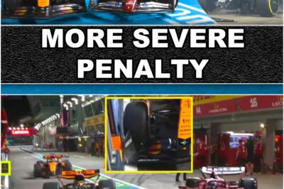 €10,000 Fine Rocks Ferrari After ‘Unbelievable’ Pit Lane Collision with Lando Norris in Singapore Chaos
