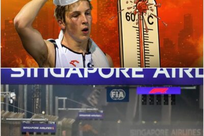 UNPRECEDENTED “HEAT HAZARD” WARNING AT F1 SINGAPORE: THE REBIRTH OF COOLING VESTS AND THE DEATH SENTENCE FOR THE RED BULL SEAT WAR