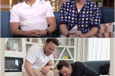 Olly Murs shows off ‘adorable’ new baby pic with Mark Wright and daughter Palma!