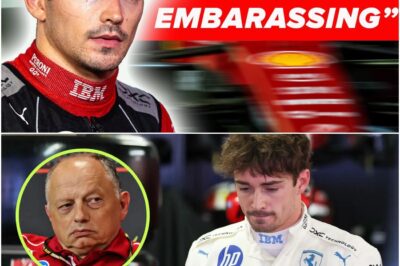 Ferrari in Chaos: Leclerc’s Confidence Shattered as Vasseur’s Leadership Crumbles Amid Internal Strife