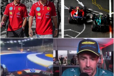 Internal Sabotage: Leaked Images Reveal Shocking Betrayal of Lewis Hamilton at Ferrari